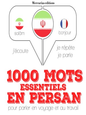 cover image of 1000 mots essentiels en persan